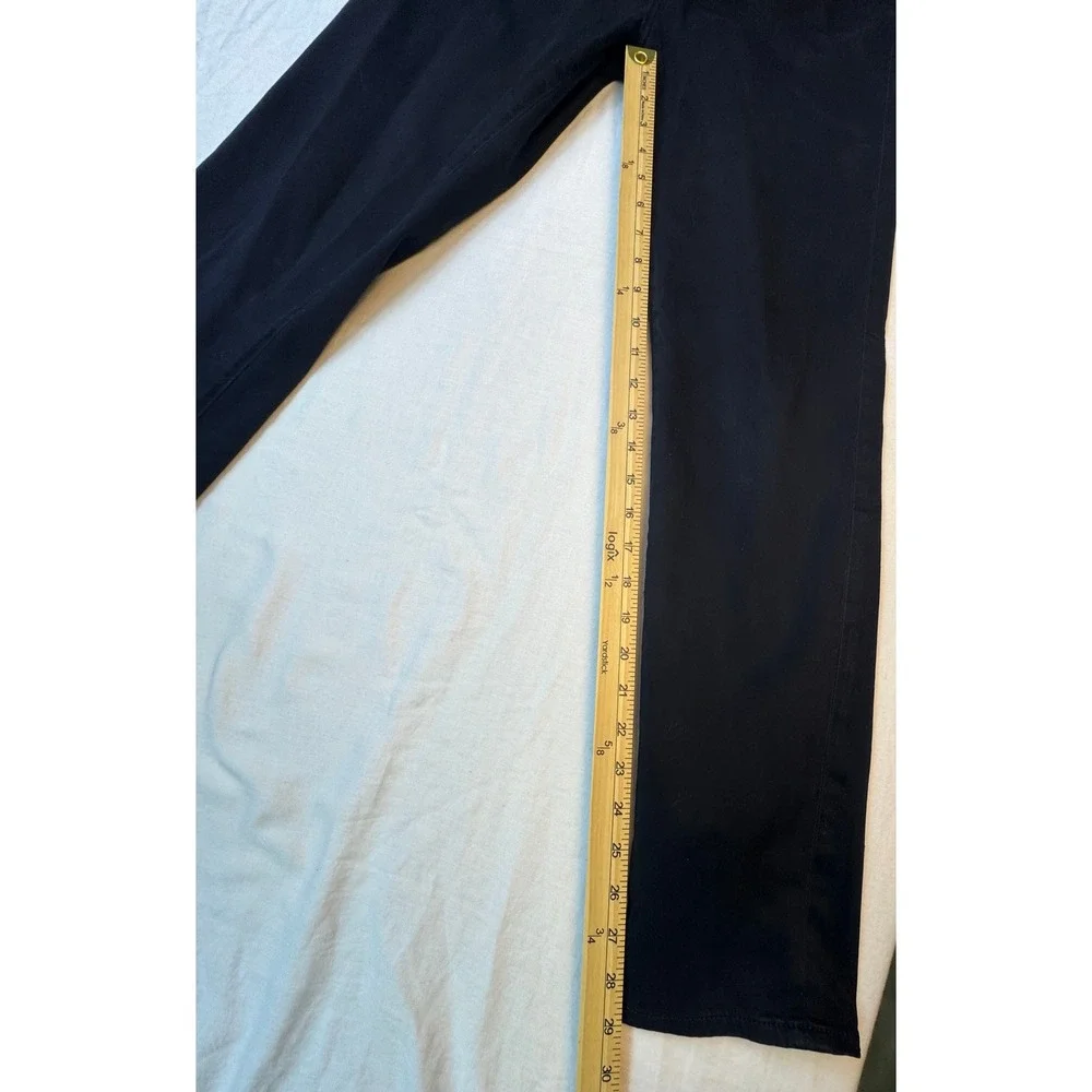 AG Adriano Goldschmied The Stilt Cigarette Leg Black Jeans 32R LSN1110-F-SBA - Picture 10 of 13